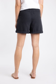 Weird Fish Cynthia Cotton Twill Shorts - Midnight