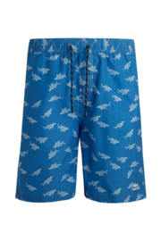 Weird Fish Marina Board Shorts - Blue Sapphire