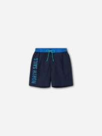 North Sails Zwemshort met Letterlogo - Navy Blue SS22