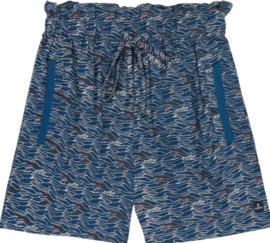 Mousqueton Noela Shorts print flots - abysse SS22