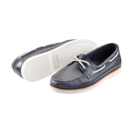 Wuzzos Whitaker Boat Shoe - Navy Blue
