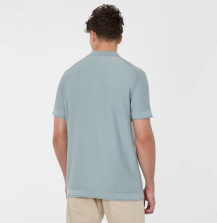 Ragwear Tarsh Short (tex) polo shirt - Dusty Blue