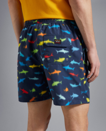 Paul & Shark Save the Sea Swim Shorts Shark print