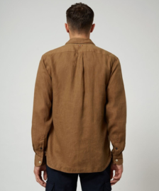 Napapijri Gervas LS Shirt - Kangeroo Brown