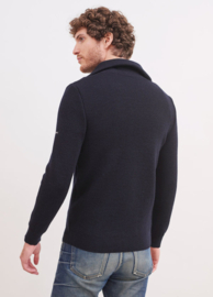Saint James Cotentin Wool Navy