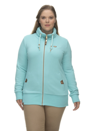 Ragwear Rylie Zip Plus Sweatvest - Aqua