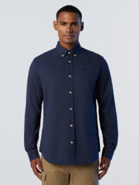 North Sails Shirt S/L Regular - Navy Blue