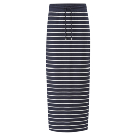 Henri Lloyd Maddie Maxi Skirt navy white stripe