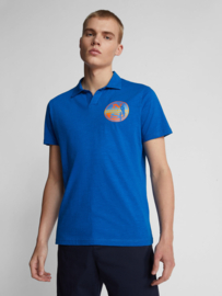 North Sails Polo w/Graphic - Snorkel Blue SS22