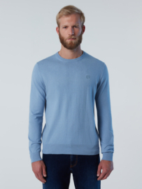 North Sails Crewneck 12gg Knitwear - Dusty Blue