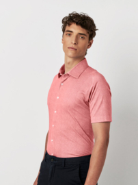 Desoto Casual Kent Hemd - coral oxford