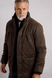 Weird Fish THUNDERCHIEF Wadded Field Jacket - Bark
