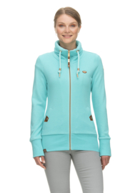 Ragwear Rylie Zip Sweatvest - Aqua