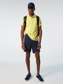 North Sails SS Polo with Logo - Light Sulphur