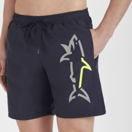 Paul & Shark Swim-short Fluo Shark Blue