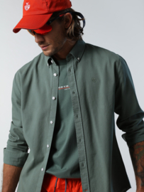 North Sails Shirt L/S Regular Button Down - Military Green