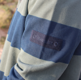 Mousqueton Genois-B Rugby Polo - Marine/Oyat