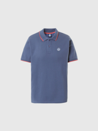 North Sails SS Polo with Graphic - Dark Denim