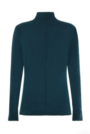 Timezone Mock Neck Longsleeve Shirt - Reflecting Pond