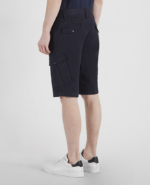 Paul & Shark Soft Strech Organic Cotton Cargo Bermuda - Navy