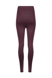 Weird Fish LILLIANE High Waisted Leggings - Mulled Wine