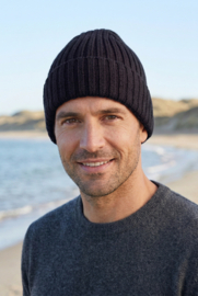 Emerald Tallin Beanie 100% wool - Navy