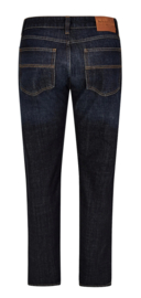 Weird Fish Barrow Organic Classic Denim Jeans Long - Dark Denim