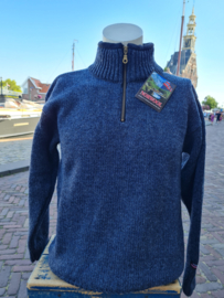 Norwool Noorse Trui  - 100% pure nieuwe scheerwol - dove blue (uniseks)