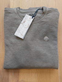 North Sails - ROUND NECK W/LOGO - COMBO 2 - Sand - SS21