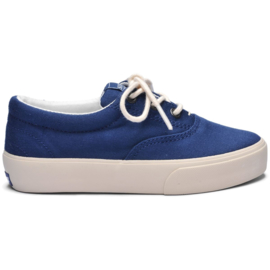 Sebago Docksides John Canvas blauw (K)