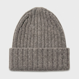 Emerald Tallin Beanie 100% wool - Grey (More Colours Available)