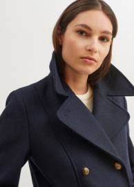 Saint James VOILURE Authentic Peacoat - Navy
