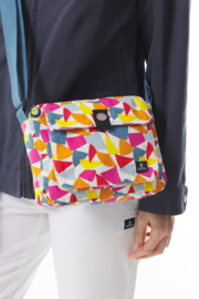 Mousqueton Taran Crossbody Tas - Fanion Ecru/Tulipe
