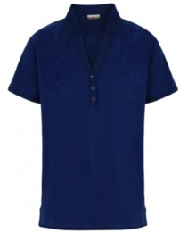 Napapijri EKELYN polo shirt - Blue Depths