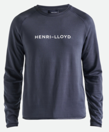 Henri Lloyd FREMANTLE STRIPES CREW SWEAT - navy