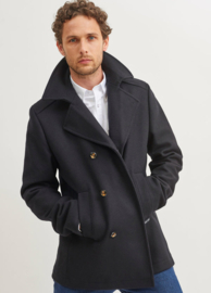 Saint James St. Hilaire Peacoat - Navy