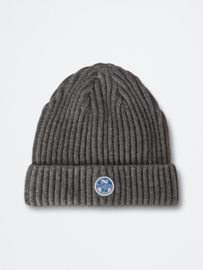 North Sails Beanie Woolmix - Dark Grey Melange