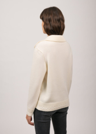 Saint James Epagny Sweater  Wool - Blanc d'hiver AW22