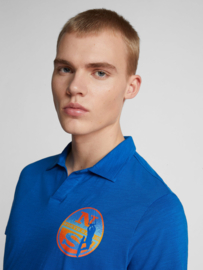 North Sails Polo w/Graphic - Snorkel Blue SS22