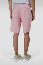 x Paul & Shark 100% Linen Bermuda Shorts - Rapture Rose