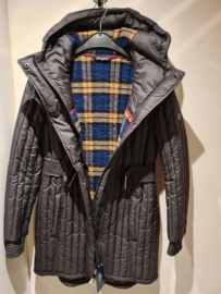 Henri Lloyd ORLA Quilted Parka - Black