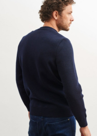 Saint James Cancale  Wool Sweater - Navy