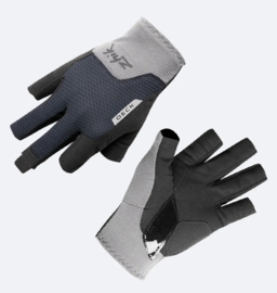 Zhik Deck Sailing Gloves Half Finger - Grey
