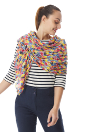 Mousqueton Foulard Sjaal - Corail Blanc