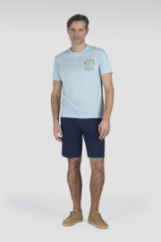 x Paul & Shark Embroidered P&S Cotton Jersey T-shirt - Ether