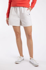 Weird Fish Jardin Cotton Twill Shorts - Natural