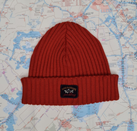 Paul & Shark Knitted Cap / Beanie / Hat  - rust red