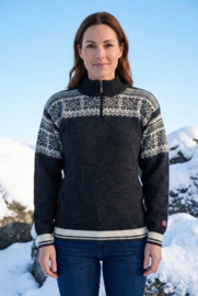 Arctic Circle Tor Noorse Sweater - 100% merino wol - darkgrey