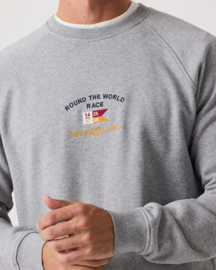 Consort RWR Crew Neck Sweat - Light Grey Melange