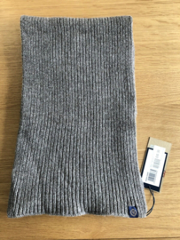 Henri Lloyd Knitted Scarf 80% Wool - Grey / Navy